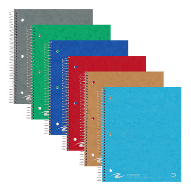 3 Subject Spiral Notebook