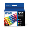 Epson 222 Printer Ink Cartridge | Black | Cyan | Yellow | & Magenta (156029)