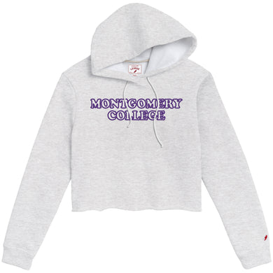 1636 Ladies Cropped Hood | Ash