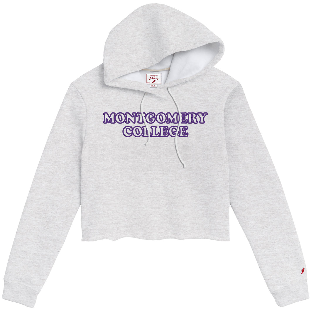 1636 Ladies Cropped Hood | Ash