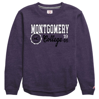 Victory Springs Ladies Crewneck | Heather New Purple