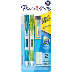 Paper Mate Clearpoint Mechanical Pencil Starter Set .7mm 2Pk