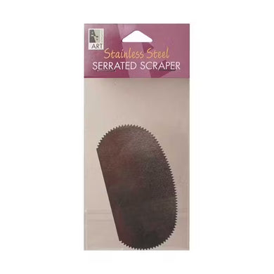 Stainless Steel Serrated Scraper