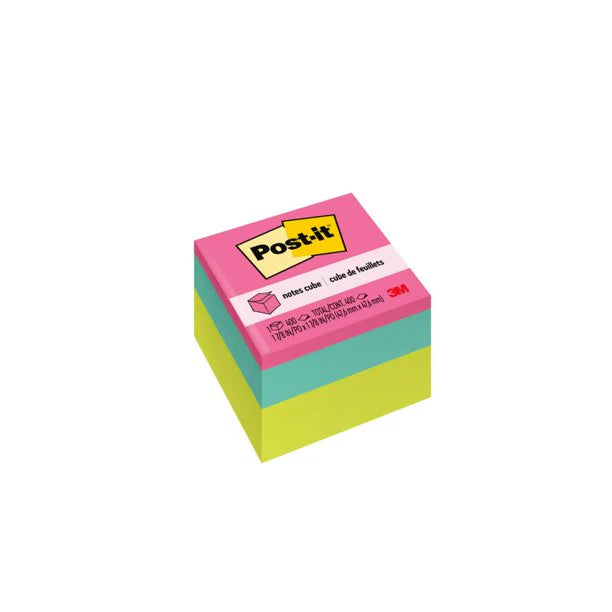 Post-It Sticky Notes Asst 2x2in 24ct