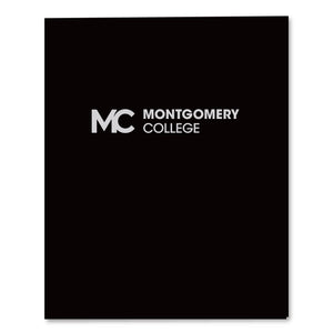 Imprinted Two Pocket Folder | Black