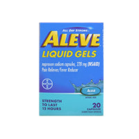 Aleve Liquid Gels 20Ct