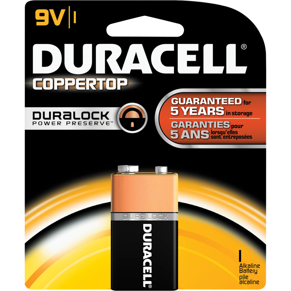 Duracell CopperTop Alkaline Batteries - 9V 1Pk