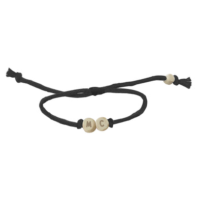 Mud Love Bitty Beads Bracelet | Jet