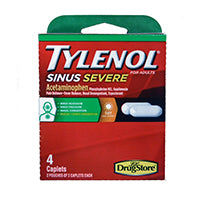 Lil Drug Tylenol Sinus Severe 4ct