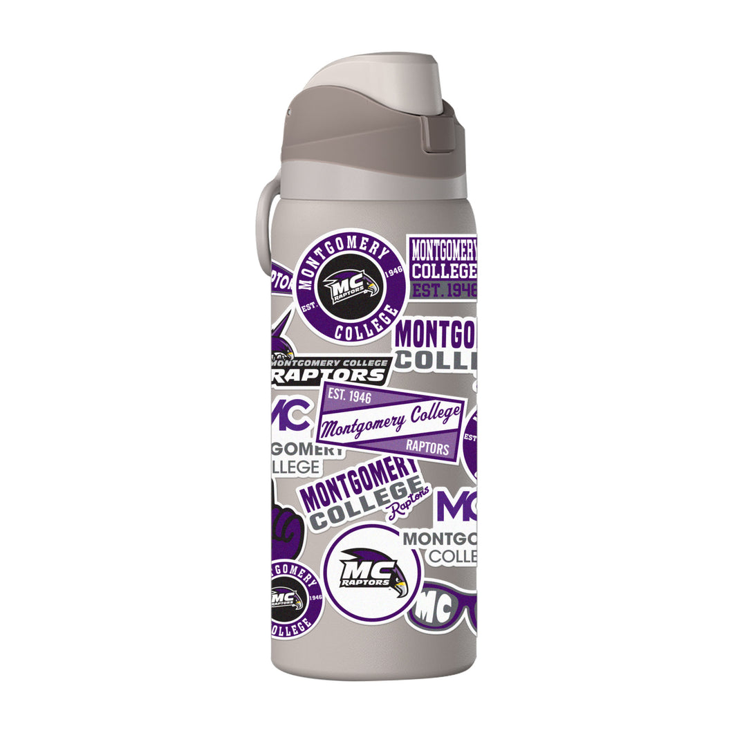HydraPeak 32 oz Oasis Water Bottle | Mocha