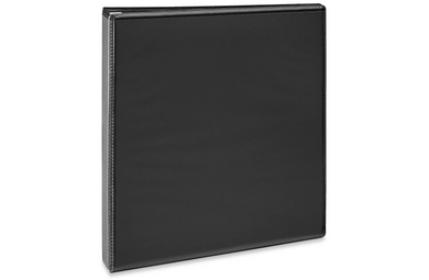 1/2 Inch Round View Binder, Black