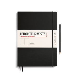 Hardcover Notebook Plain A4, Black